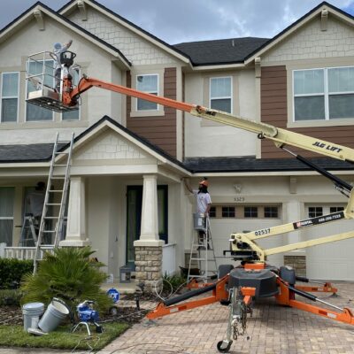 Exterior painting - house exterior painting - residential painting - home reno